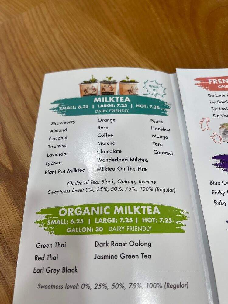1102 Bubble Tea & Coffee - Burlington, NC menu_pic