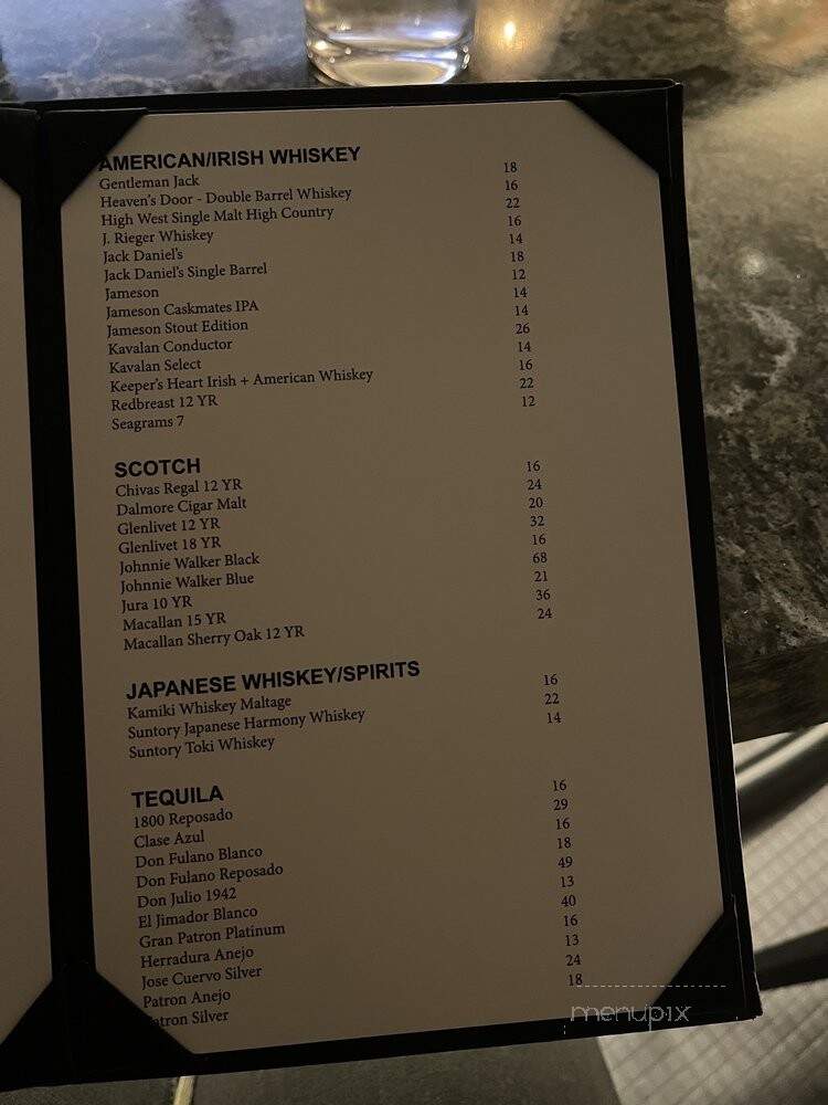 Gordon Ramsay Steak - Elizabeth, IN menu_pic