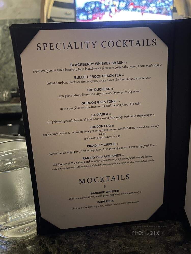 Gordon Ramsay Steak - Elizabeth, IN menu_pic