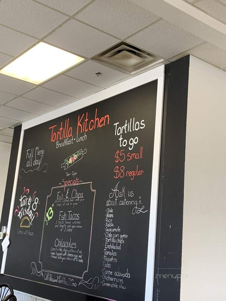 Tortilla Kitchen - Albuquerque, NM menu_pic