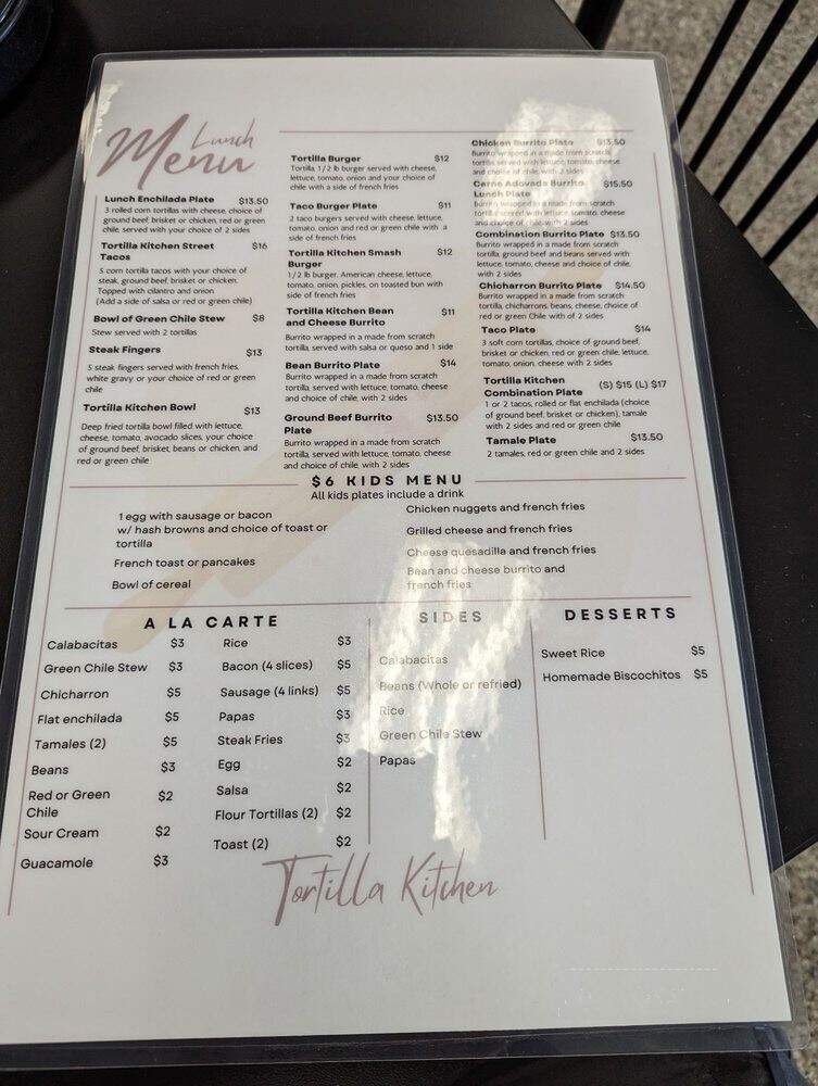 Tortilla Kitchen - Albuquerque, NM