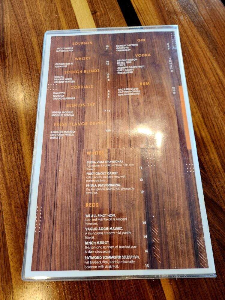 Lalo's Cocina Mexicana - Frisco, TX menu_pic