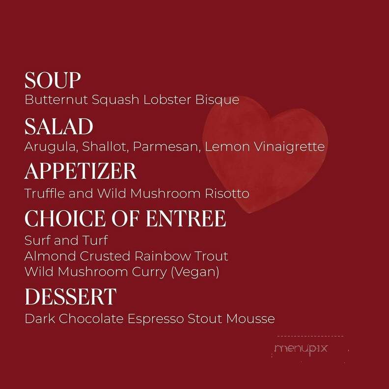 Bistro de Renard - Mequon, WI menu_pic