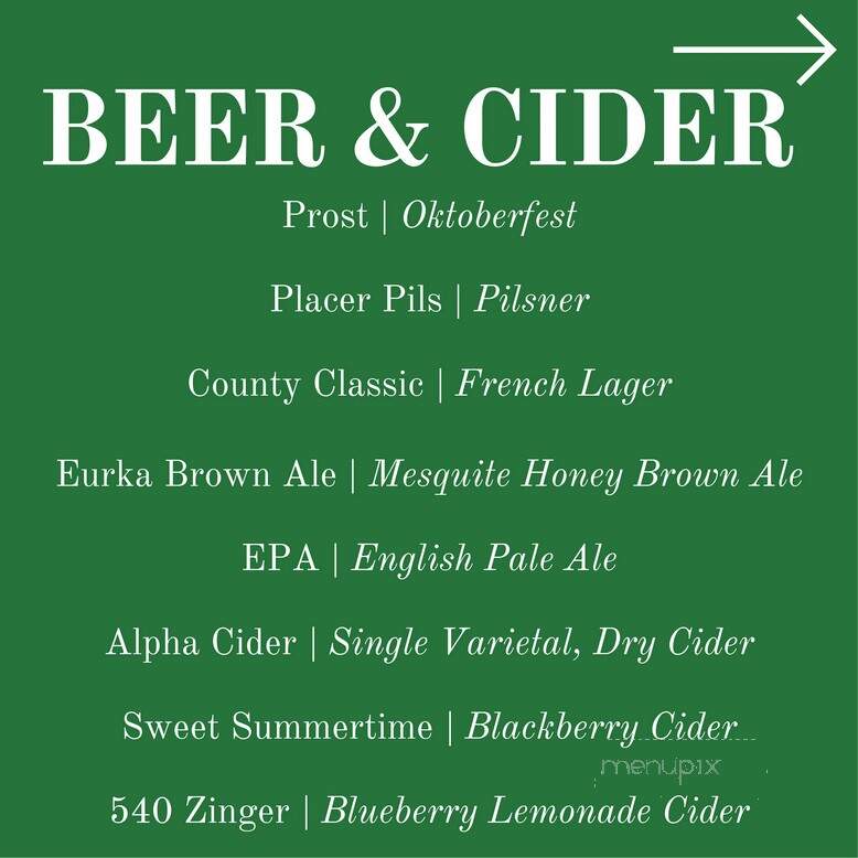 Everleigh Vineyards & Brewing Company - Mineral, VA menu_pic