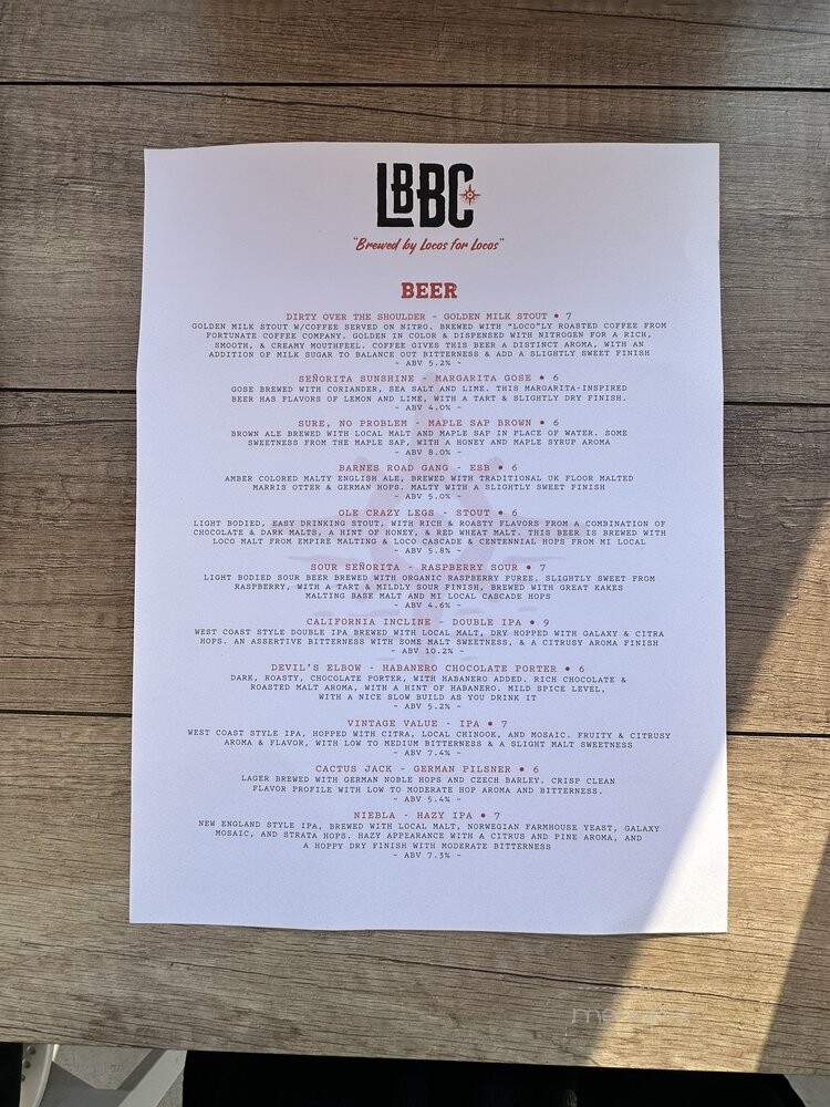 Loco Boys Brewing - Traverse City, MI