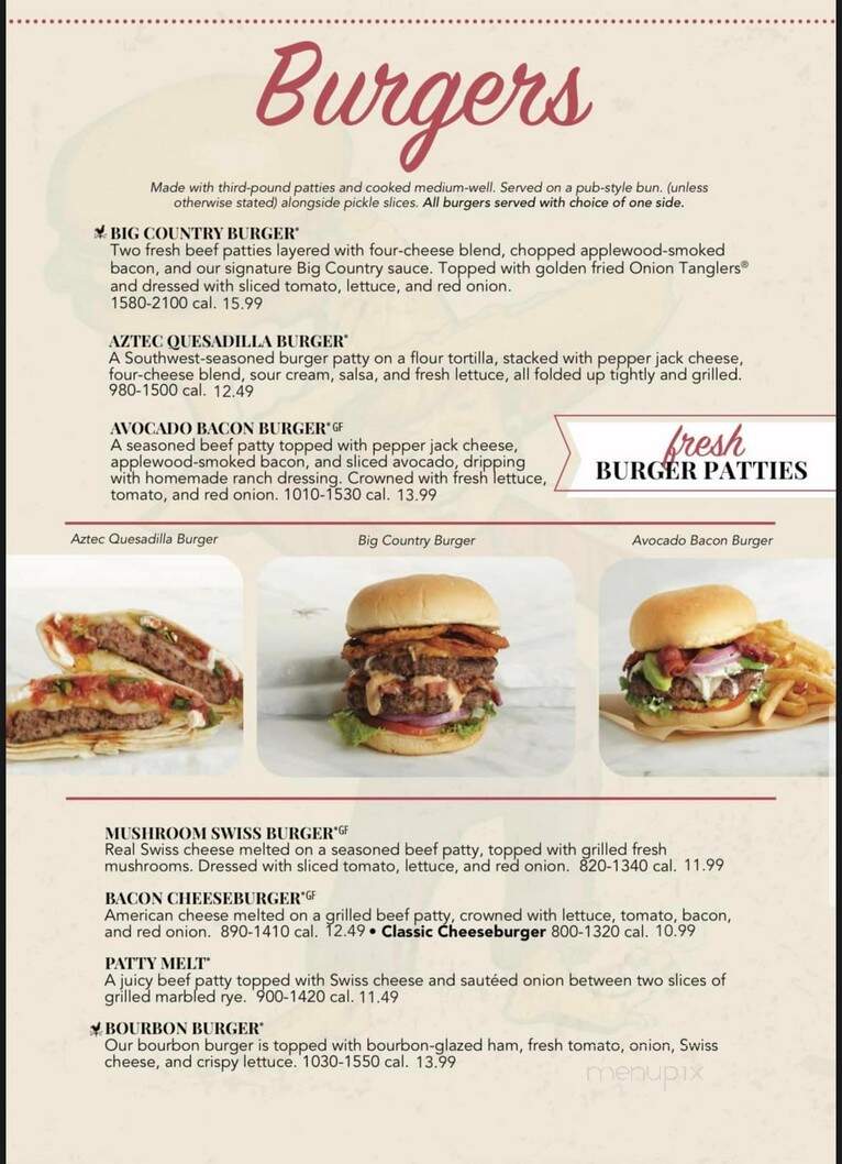 Country Kitchen - Tyler, TX menu_pic