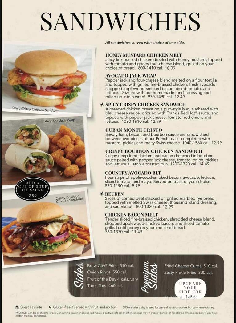 Country Kitchen - Tyler, TX menu_pic