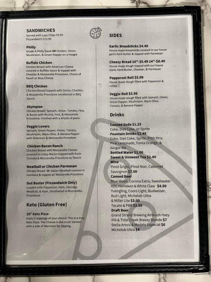SPC-Southern Pizza Company - Georgetown, SC menu_pic