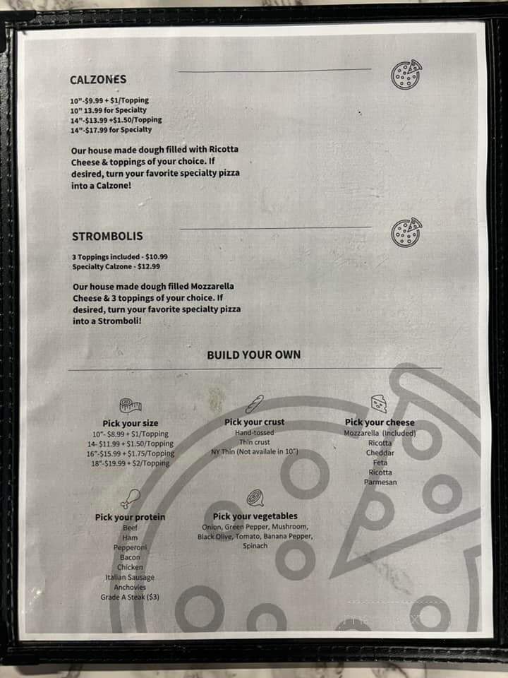 SPC-Southern Pizza Company - Georgetown, SC menu_pic