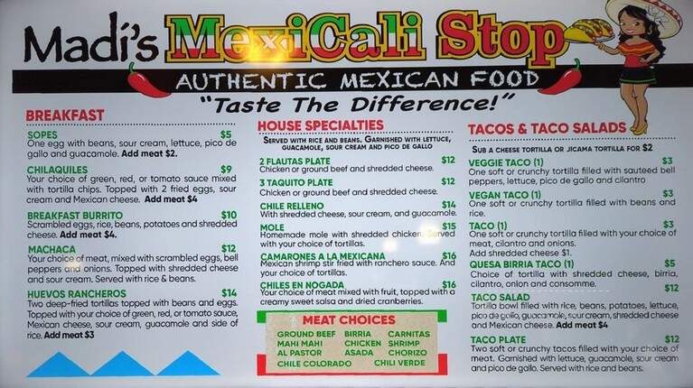 Madi's Mexicali Stop - Grass Valley, CA