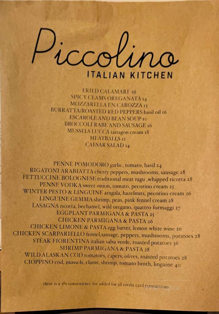Piccolino Italian Kitchen - Toms River, NJ
