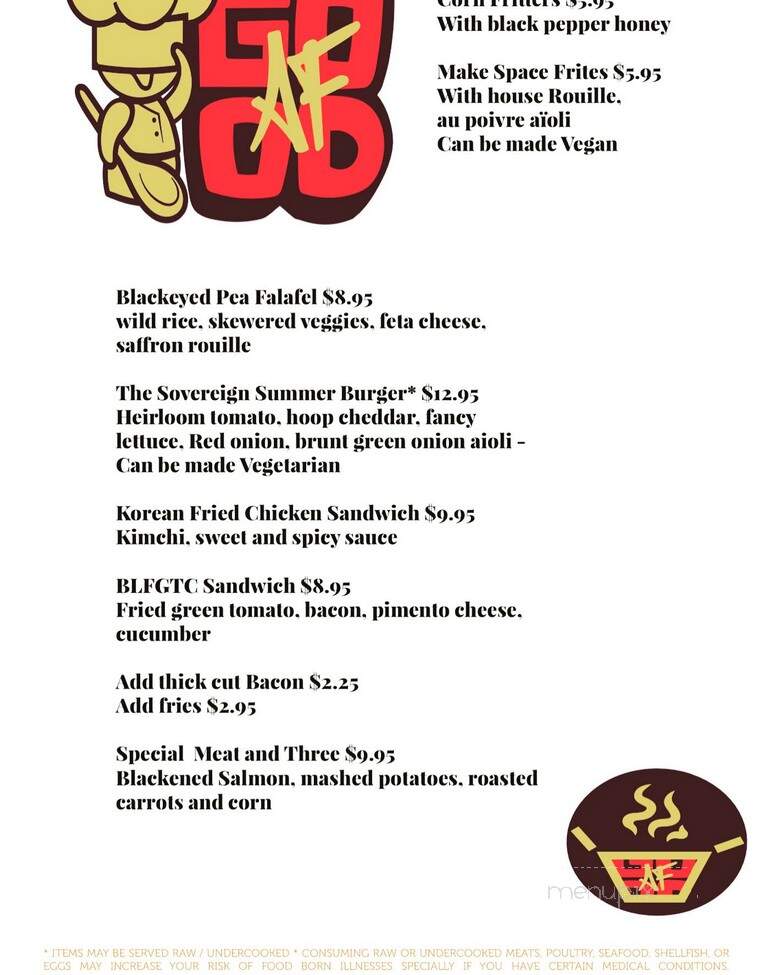 Sovereign Remedies Exchange - Leicester, NC menu_pic