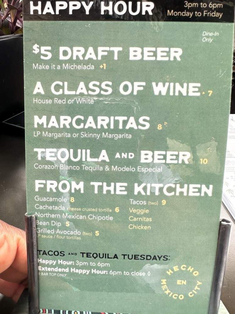 La Popular - Austin, TX menu_pic