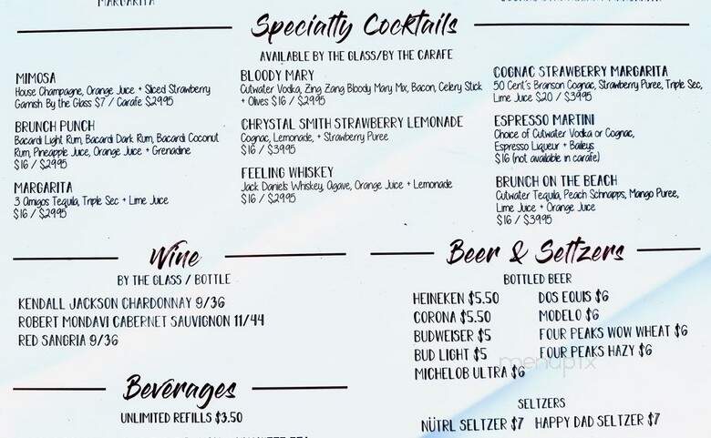 Johnny's Chicken and Waffles - Glendale, AZ menu_pic