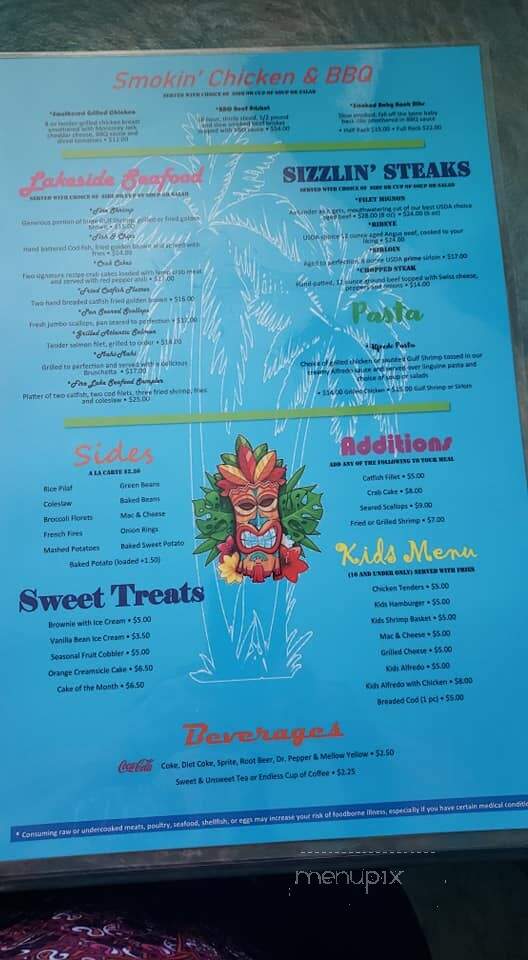 Cowboy's Bar and Grill - Dandridge, TN menu_pic