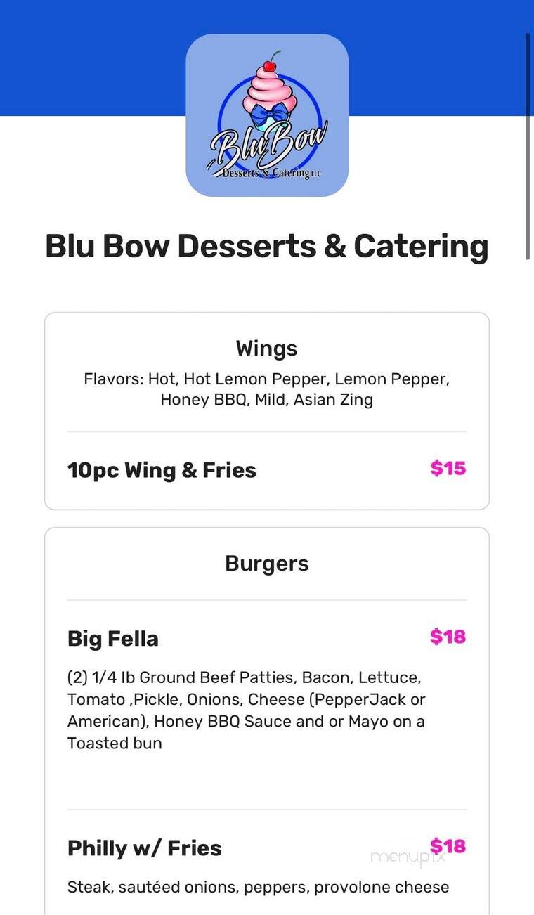 Living Water Winery & Vineyard - Blairsville, GA menu_pic
