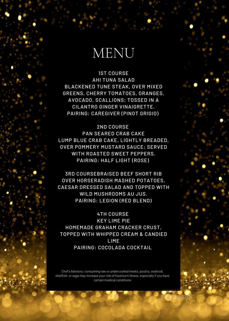 Living Water Winery & Vineyard - Blairsville, GA menu_pic
