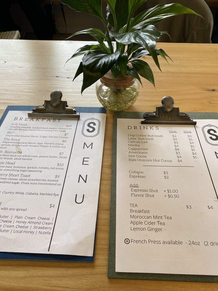 Scout Cafe - Wilmington, DE menu_pic
