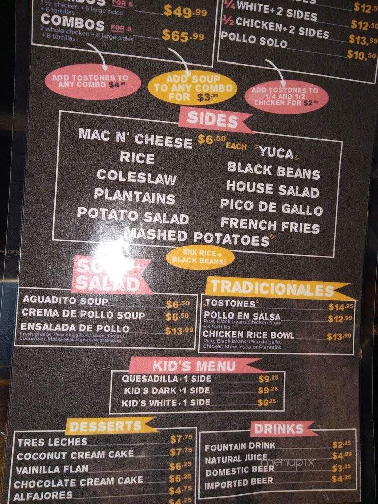 Mr Pollo - Pace, FL menu_pic