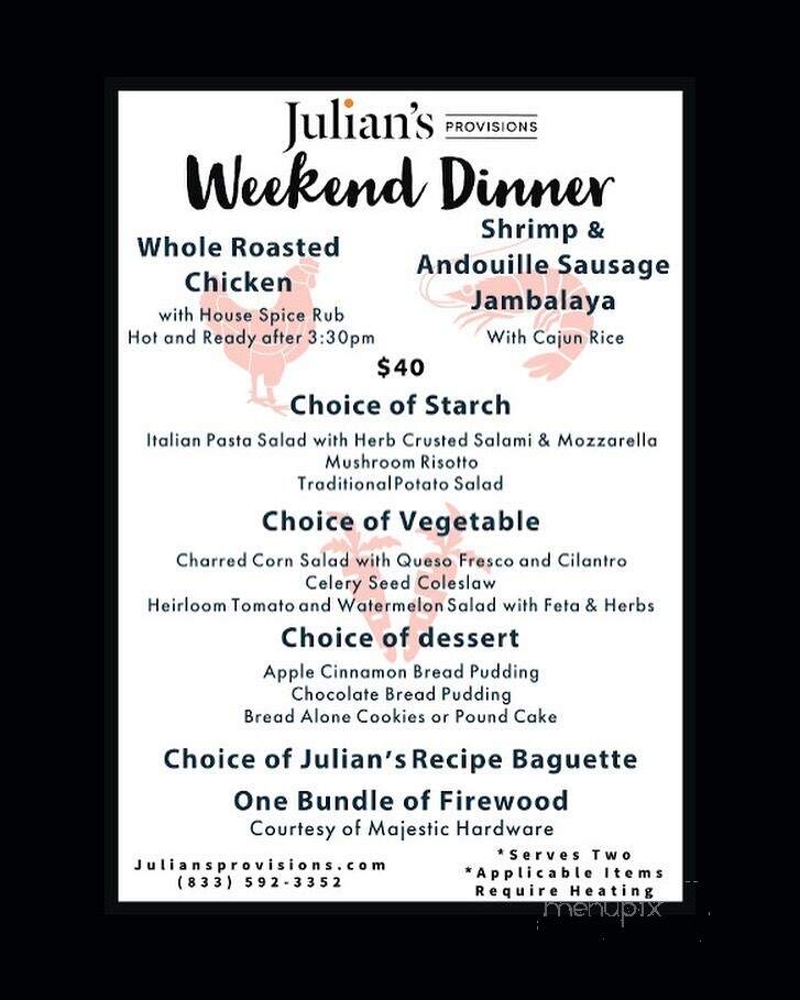 The Disgruntled Chef - Gardiner, NY menu_pic