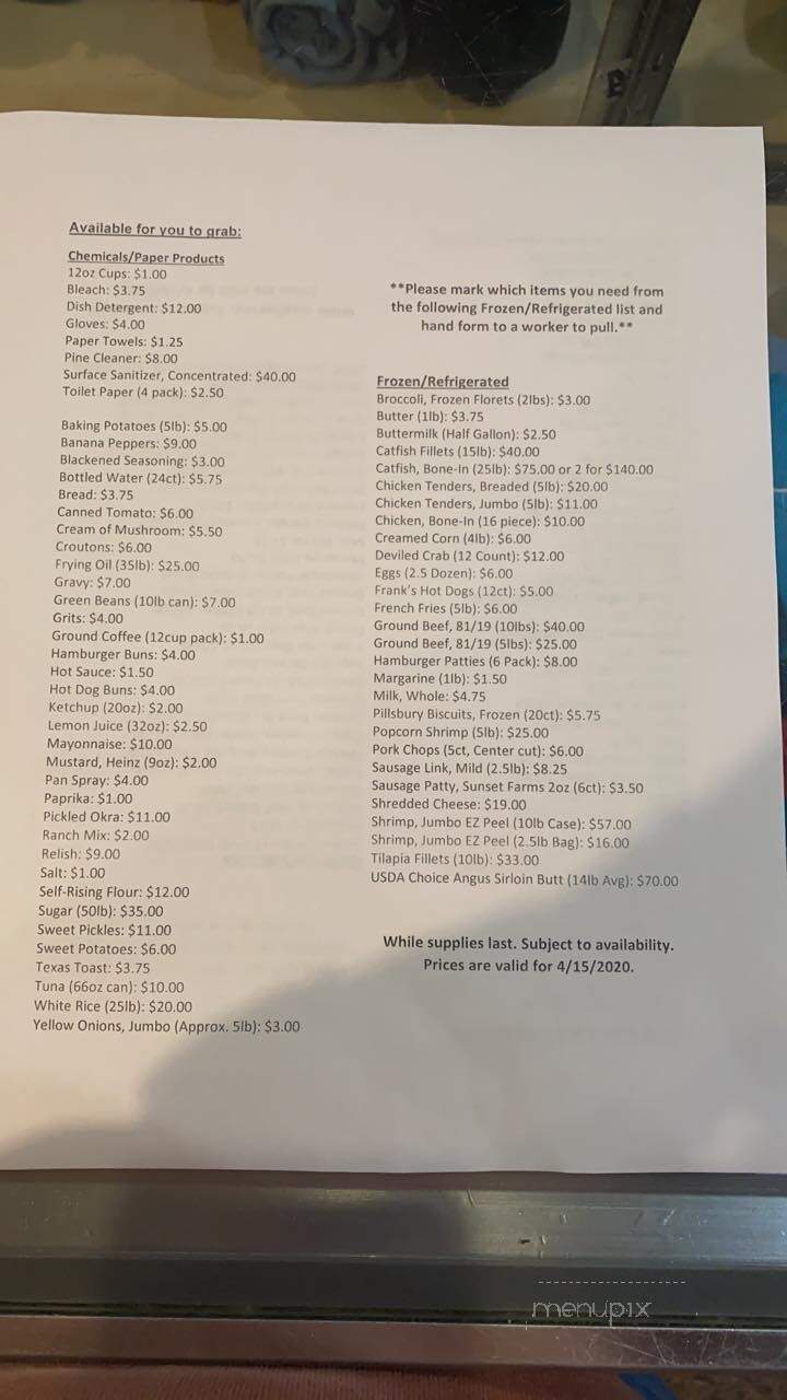 Hardware House - Douglas, GA menu_pic