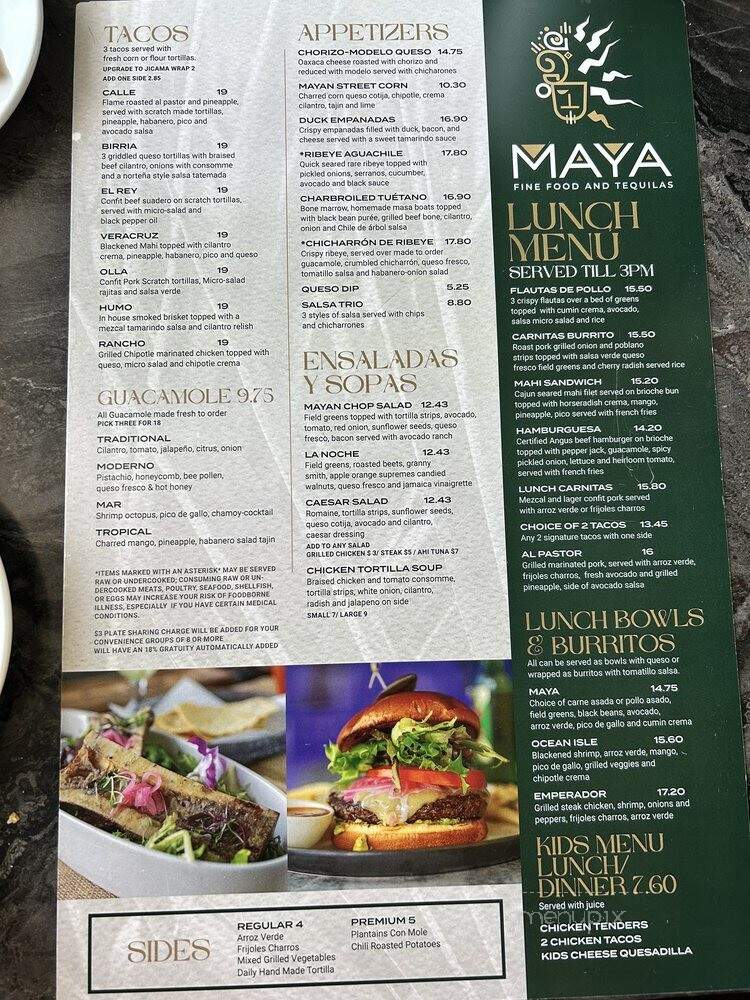 Maya Fine Food and Tequilas - Ocean Isle Beach, NC