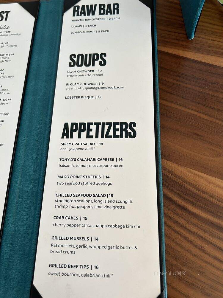 Fat Tuna - Waterford, CT menu_pic