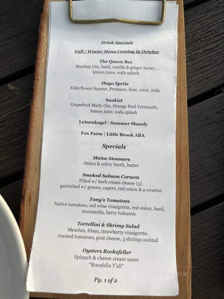 Fat Tuna - Waterford, CT menu_pic
