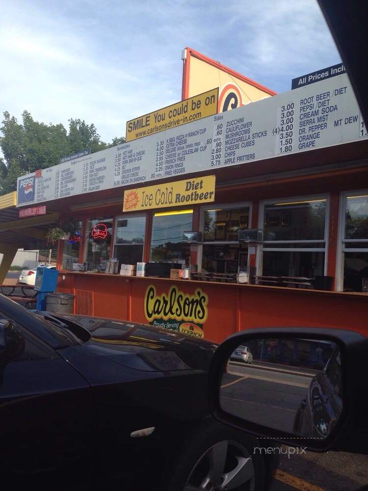Carlson's Drive In - Michigan City, IN menu_pic