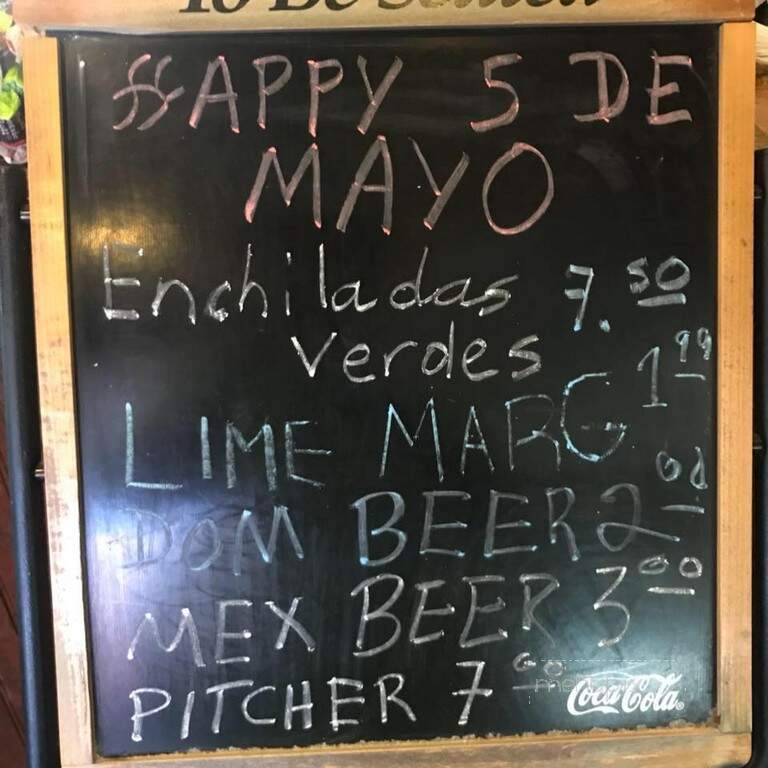 El Arriero - Logansport, IN menu_pic