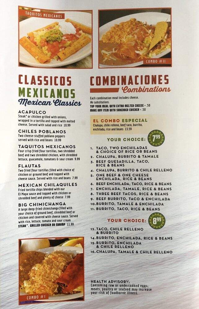 El Rodeo - Avon, IN menu_pic
