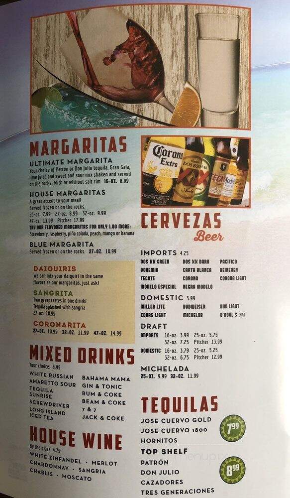 El Rodeo - Avon, IN menu_pic