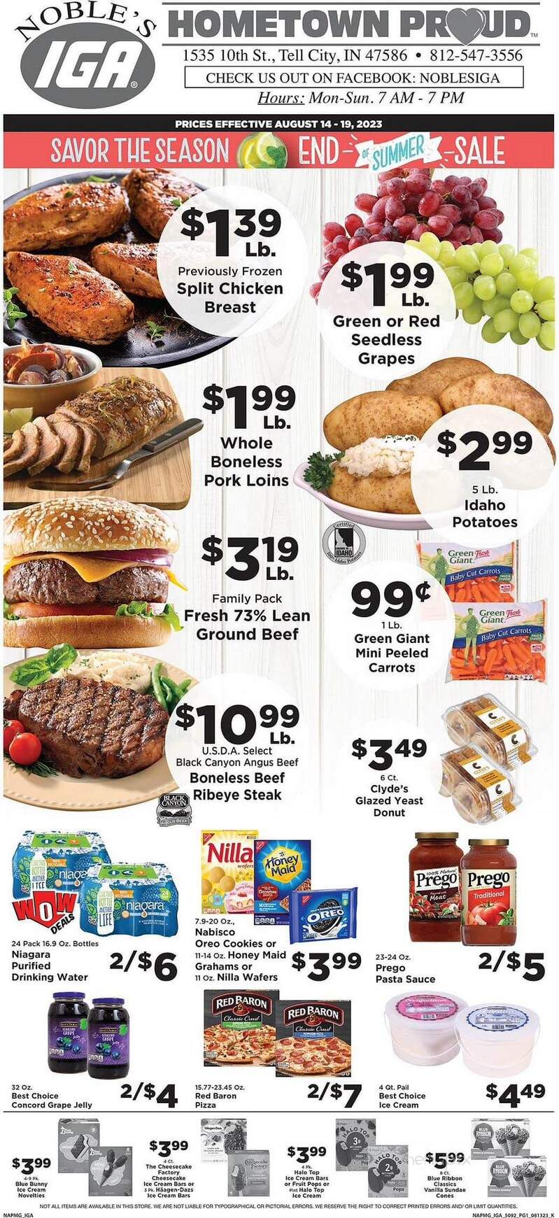 Iga Foodliner - Tell City, IN menu_pic