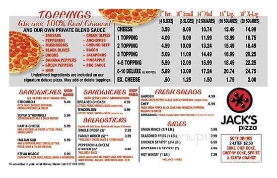 Jack's Pizza - Danville, IN