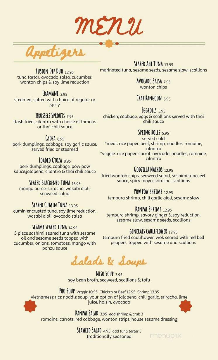 Kanpai - Evansville, IN menu_pic