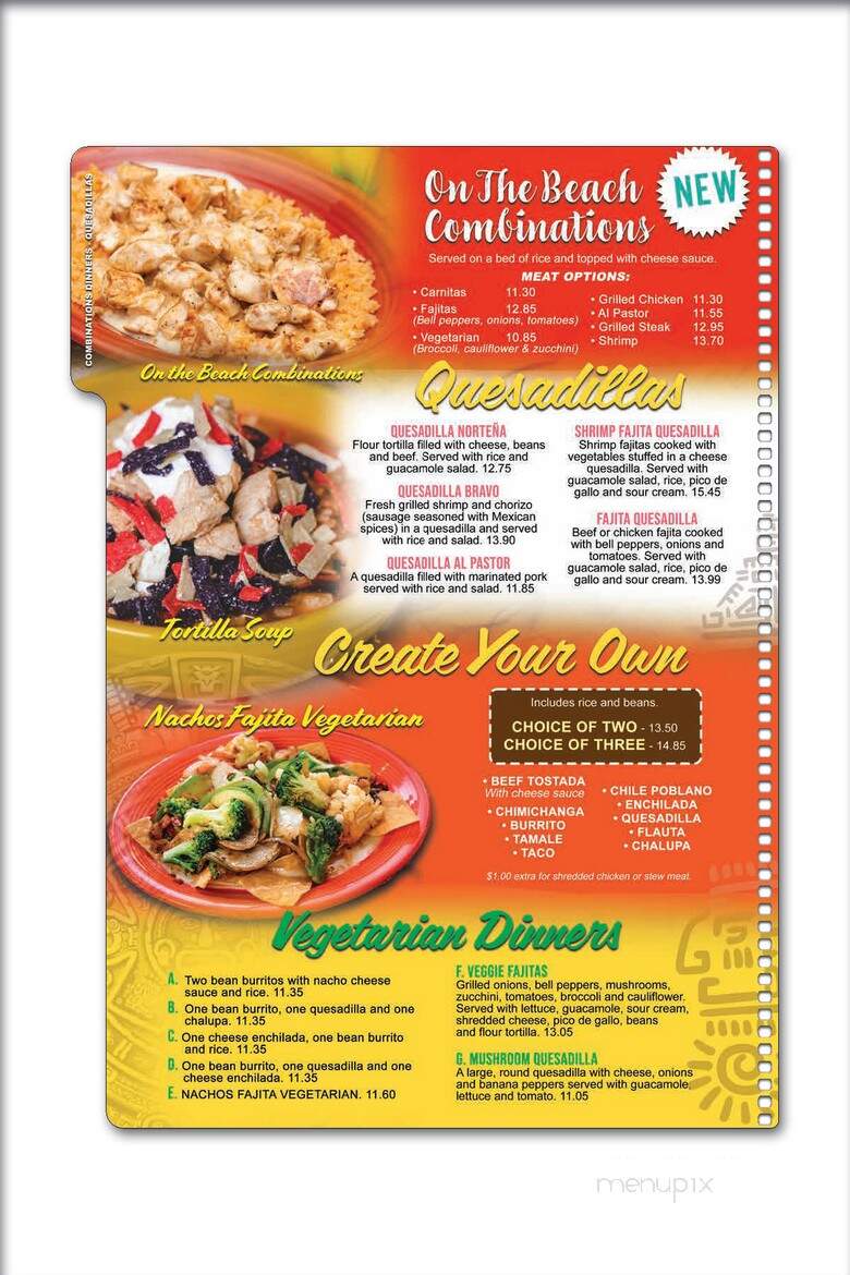 Los Bravos Mexican Restaurant - Jasper, IN menu_pic