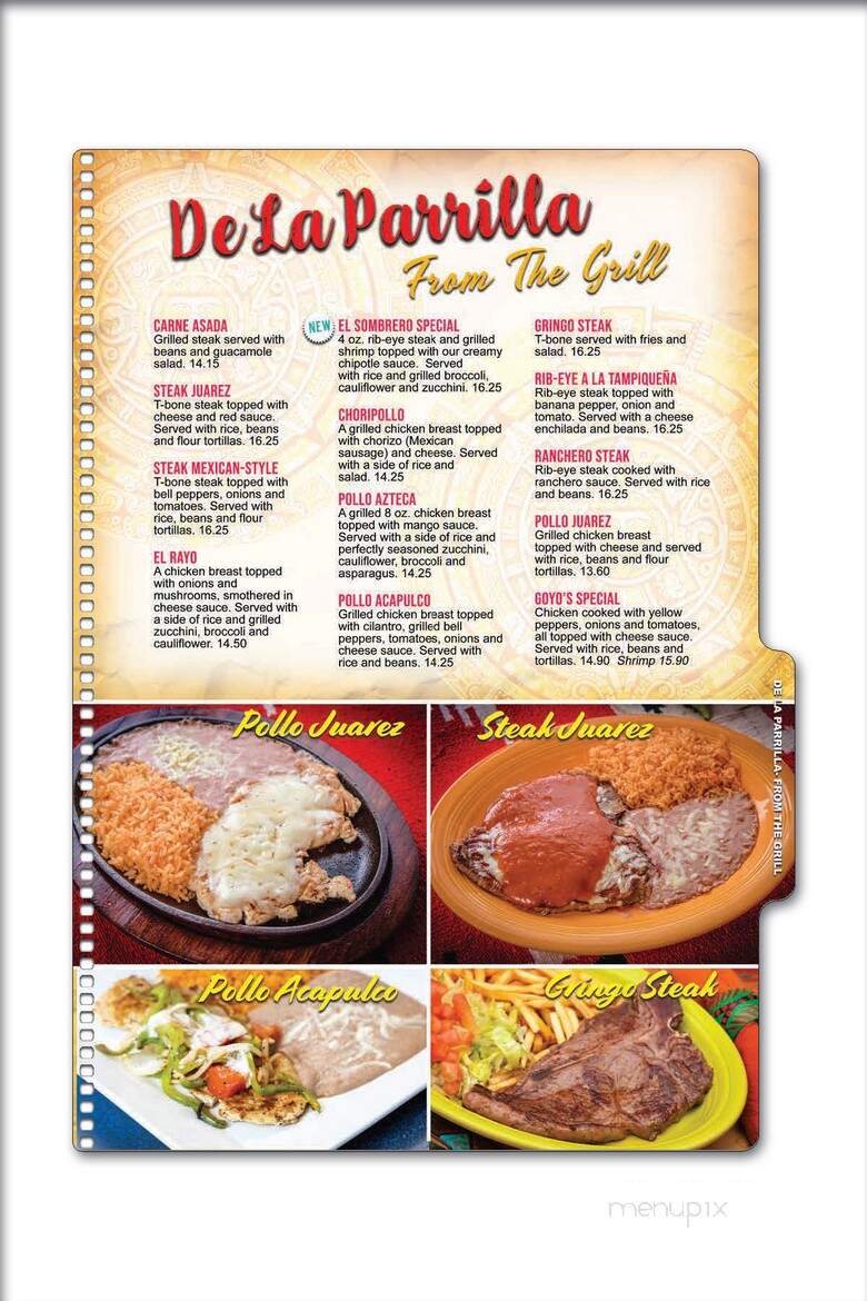 Los Bravos Mexican Restaurant - Jasper, IN menu_pic