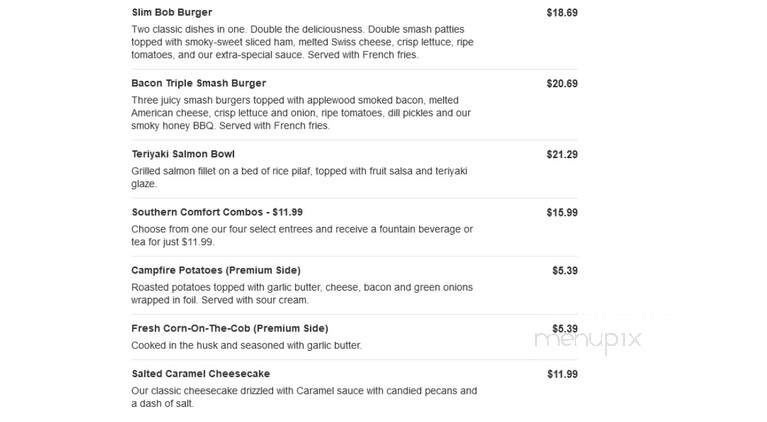 O'Charley's - Noblesville, IN menu_pic