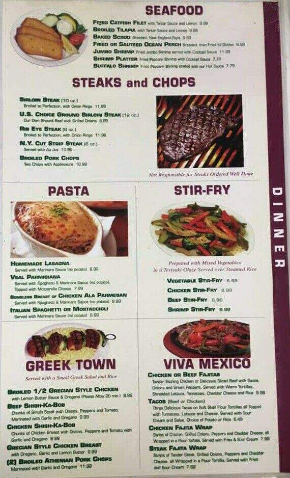 Sun Rise Restaurant - Whiting, IN menu_pic