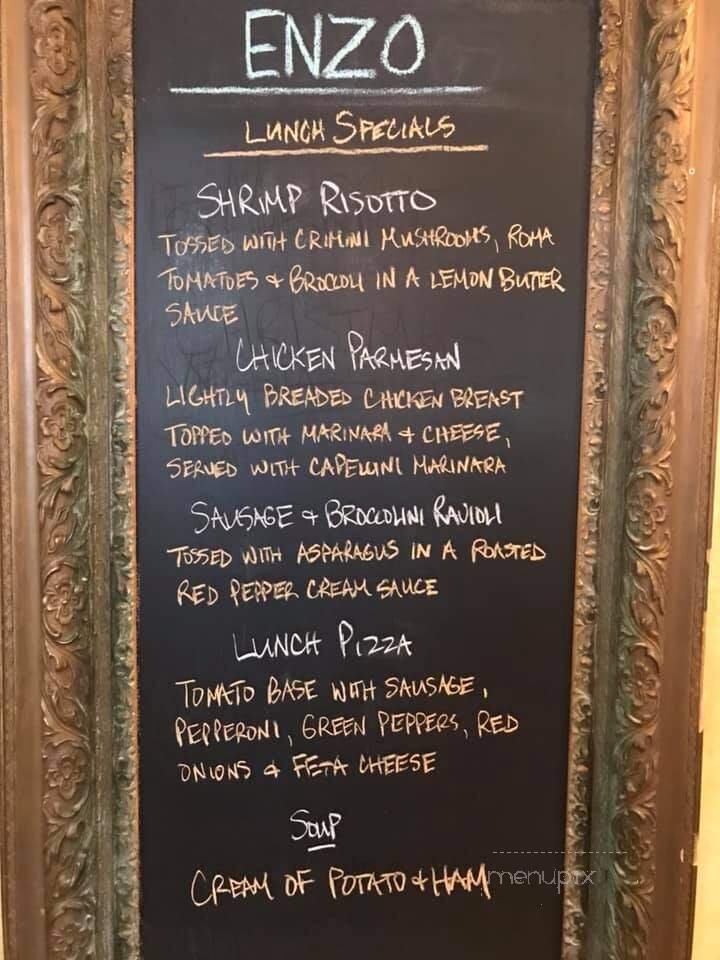 Trattoria Enzo - La Porte, IN menu_pic