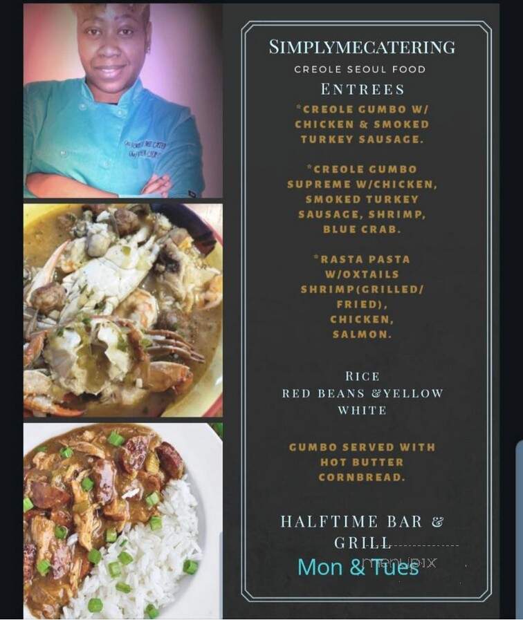 Halftime Bar & Grill - Jersey City, NJ menu_pic