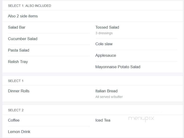 Mother's Catering Service - Wood River, IL menu_pic