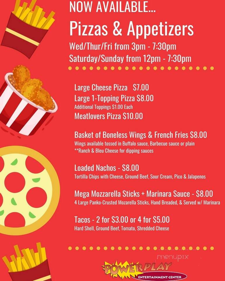 Power Play - Kansas City, MO menu_pic