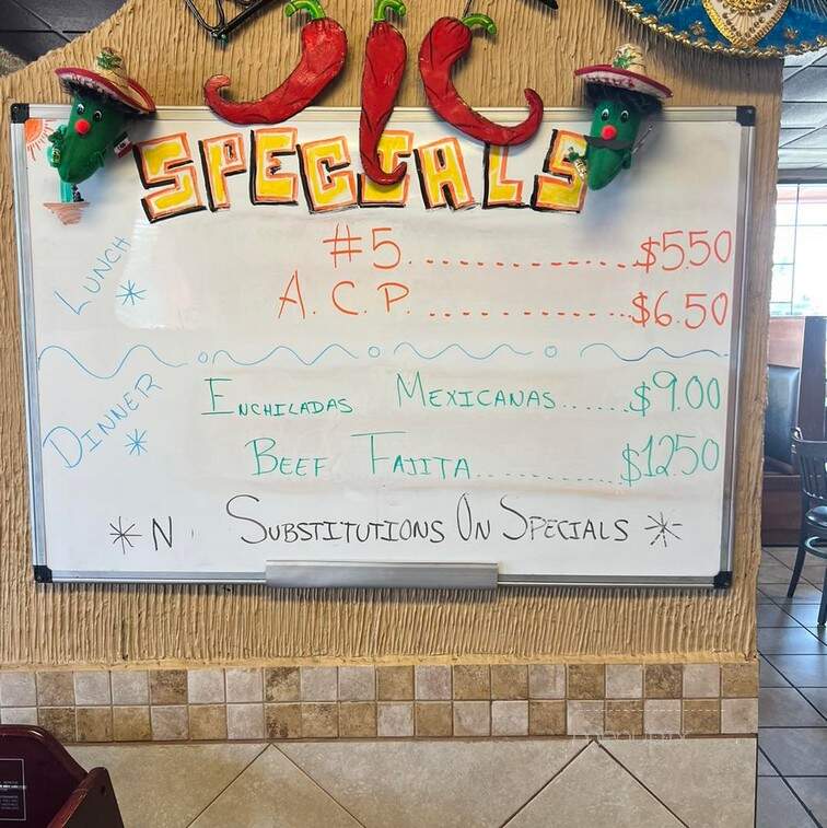Habaneros Mexican Grill - Joplin, MO menu_pic