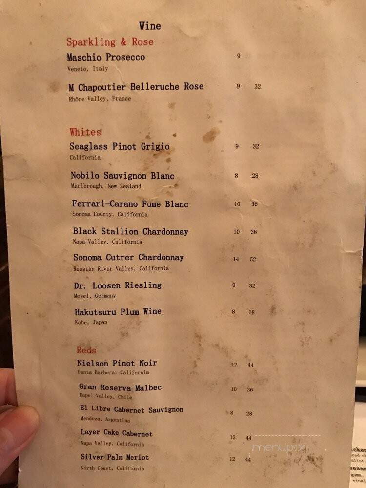 Wabi House - Dallas, TX menu_pic