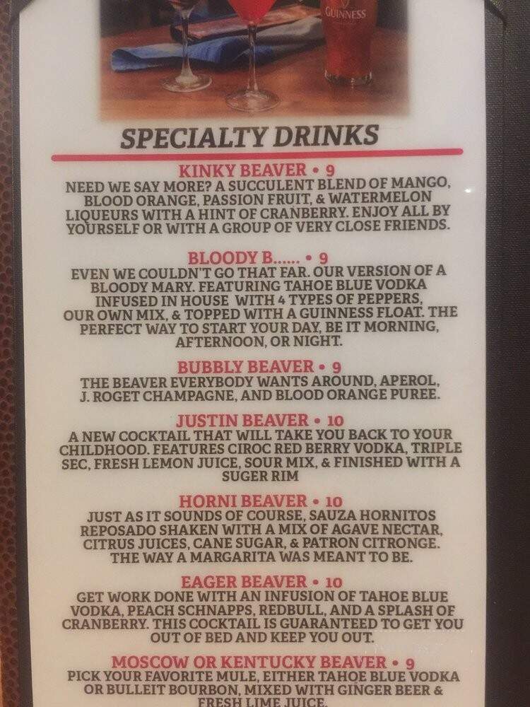 Lucky Beaver Bar and Burger - Reno, NV
