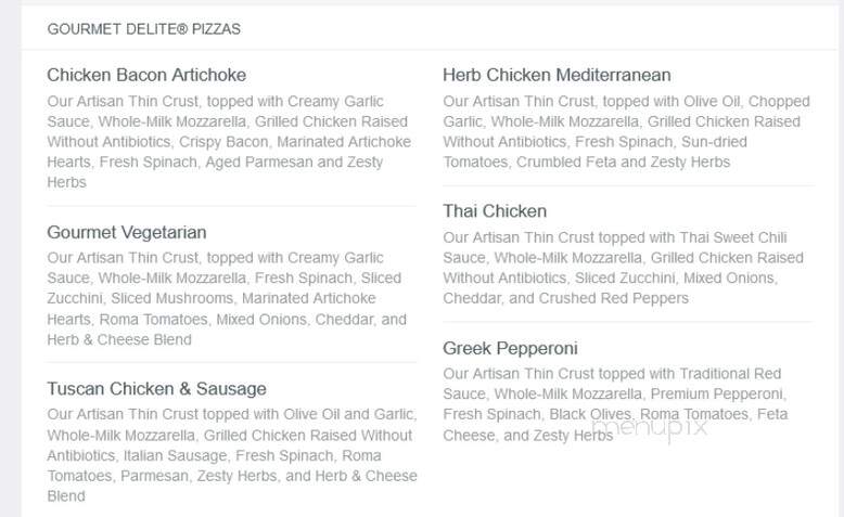 Papa Murphy's Palestine - Palestine, TX menu_pic