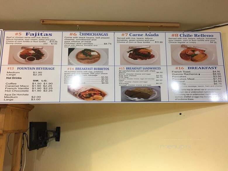 Mi Casita Restaurant & Bakery - Denver, CO menu_pic