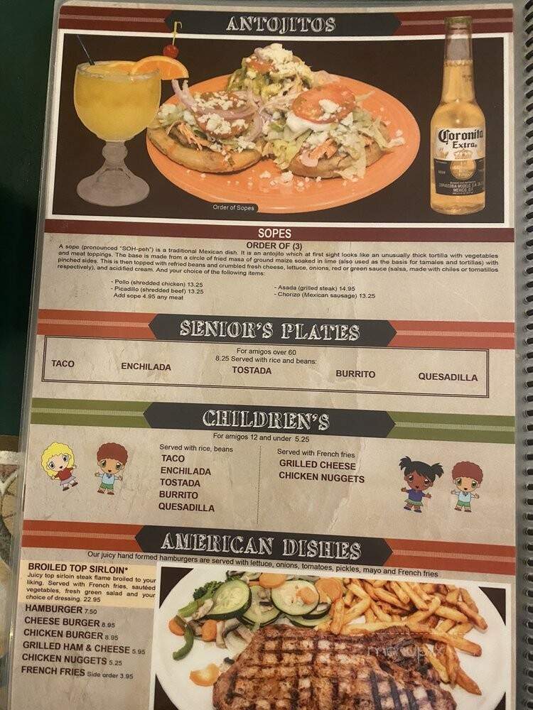 Hacienda Guadalajara - Cheyenne, WY menu_pic