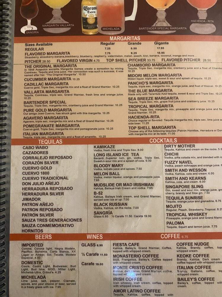 Hacienda Guadalajara - Cheyenne, WY menu_pic